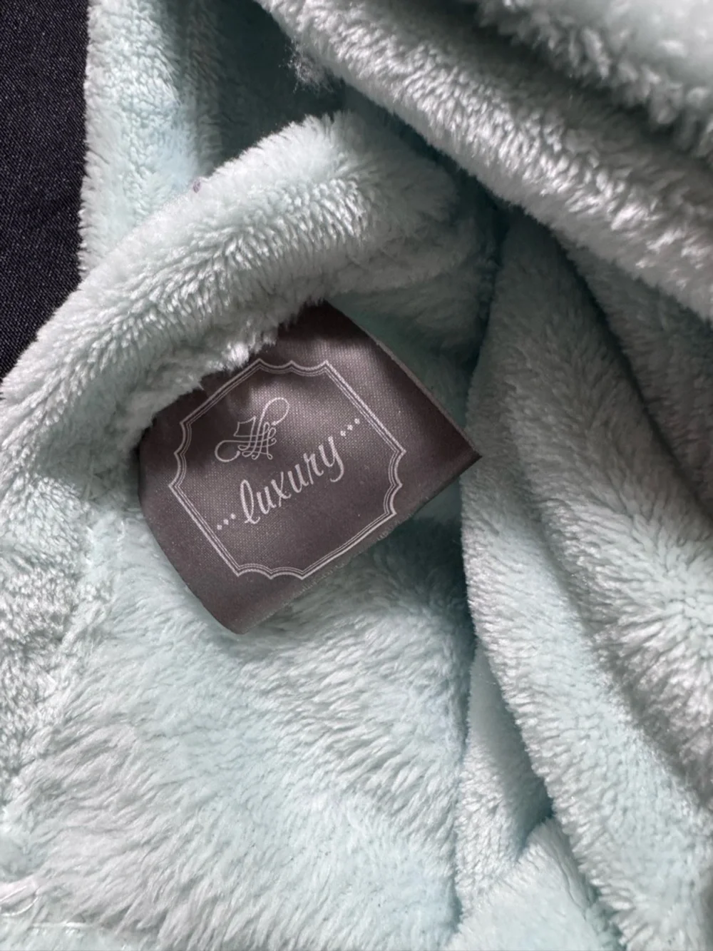 Light‎ Mint Green  Plush Throw Blanket - 